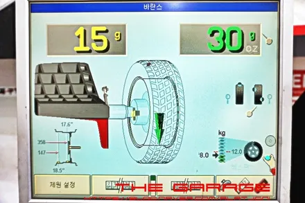 대전세종수입차얼라이먼트 대전얼라이먼트 대전고속바란스 대전진동발란스 - 기아 스팅어 휠진동고속발란스 적용 인스톨 / 대전 유성 화암동