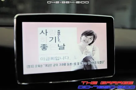 벤츠A클래스 순정모니터 불량으로 교환하고 네비매립까지 작업기 / 대전 유성, 세종, 논산
