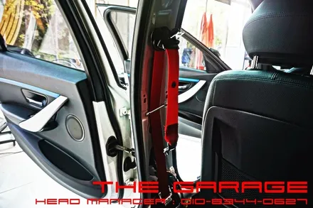 대전세종컬러벨트 대전컬러벨트 대전레드벨트 대전블루벨트 대전스포츠벨트 - BMW 3시리즈 F30 컬러안전벨트 레드컬러적용 인스톨 / 대전 유성, 세종, 논산