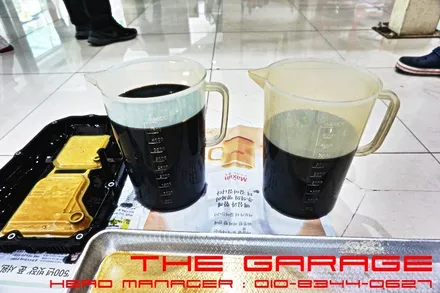 벤츠 W205 C클레스 벤츠9단미션 미션오일 ZF9단 전용 오일 작업 / 대전 유성, 세종, 논산