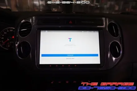 폭스바겐 티구안 마이비V9 안드로이드올인원 후방카메라 작업 후기 / 대전 유성, 세종, 논산