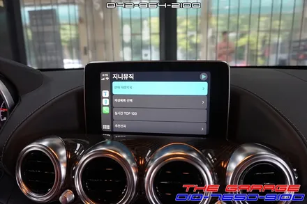 벤츠 AMG GT 카플레이 안드로이드오토 모듈 작업 / 대전 유성, 세종, 논산