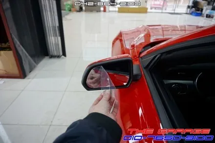 포드 머스탱 광각미러 사각지대 안전운전 필수품 옵틱글래스 작업 / 대전 유성, 세종, 논산