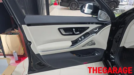 벤츠 W223 S클래스 S450d 피아노트림 시공 / 대전 유성 화암동