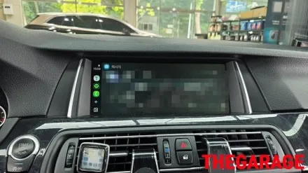 BMW F10 5시리즈 유무선겸용 카플레이 & 안드로이드오토 모듈 시공 / 대전 유성 화암동