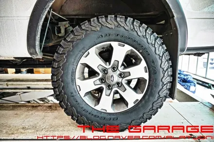 대전세종시픽업트럭 대전F150 대전F250 대전F350 대전렘1500 대전닷지 - < 더 게러지 > 포드 F150 BF굿리치 타이어  275 / 70/ 18 3d얼라이먼트 적용 / 대전 유성 화암동