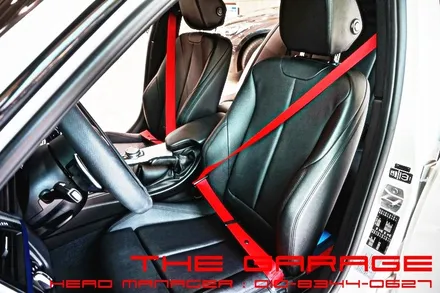 대전세종컬러벨트 대전컬러벨트 대전레드벨트 대전블루벨트 대전스포츠벨트 - BMW 3시리즈 F30 컬러안전벨트 레드컬러적용 인스톨 / 대전 유성, 세종, 논산