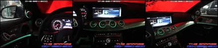 W213 벤츠E클래스 신차 부메스터전동트위터 LED송풍구 작업기 / 대전 유성, 세종, 논산