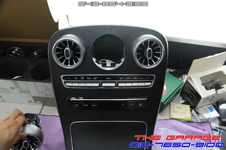 W205 벤츠C클래스 송풍구 엠비언트 작업 후기 / 대전 유성, 세종, 논산