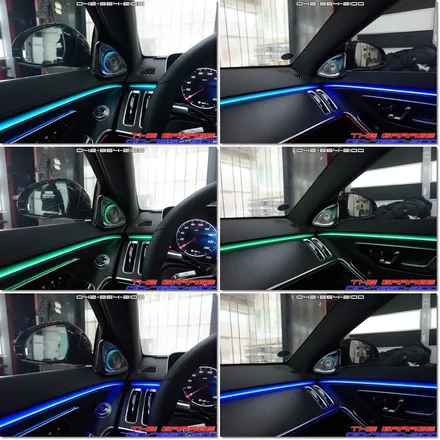 W223 벤츠S클래스 정품 부메스터 전동트위터 작업 후기 / 대전 유성, 세종, 논산