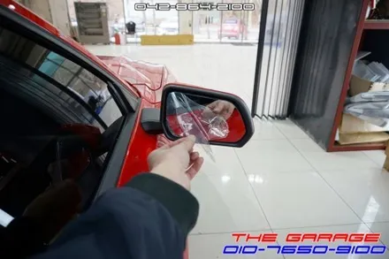 포드 머스탱 광각미러 사각지대 안전운전 필수품 옵틱글래스 작업 / 대전 유성, 세종, 논산