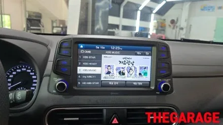 코나 폴안테나부러짐 샤크안테나로 교환 작업 코나고질병 / 대전 유성 화암동