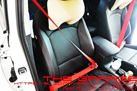 대전세종컬러벨트 대전컬러안전벨트 대전안전벨트컬러교환 대전레드벨트 - 기아 쏘울 안전벨트 컬러 블랙에서 레드로 체인지 인스톨 / 대전 유성, 세종, 논산