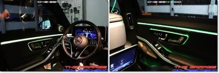 W223 벤츠 신형S클래스 엑티브엠비언트 작업 후기 / 대전 유성, 세종, 논산