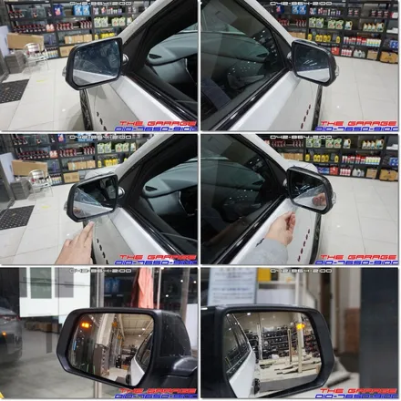 대전신차검수패키지 트래버스 솔라가드 썬팅 옵틱글래스 광각미러 아이나비4채널블랙박스 작업 / 대전 유성, 세종, 논산