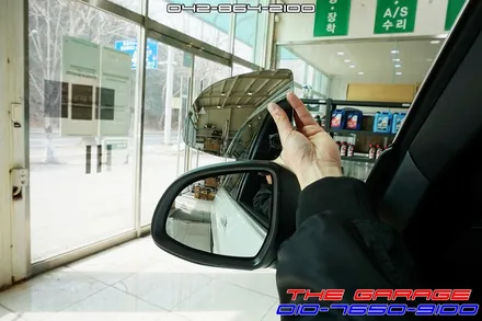 자동차사각지대 해소 BMW X7 광각미러 옵틱글래스 작업 / 대전 유성, 세종, 논산