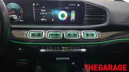 벤츠 GLE W167 송풍구 엠비언트 시공 / 대전 유성 화암동