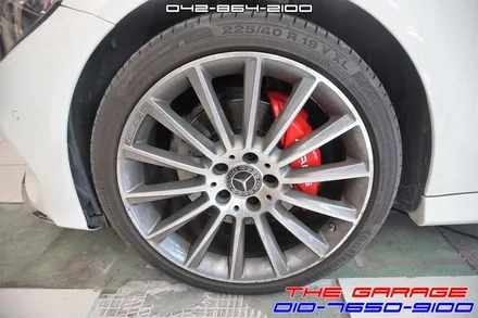 벤츠C클래스 카브리올레 듀플리페인트 캘리퍼 도색후기 / 대전 유성, 세종, 논산