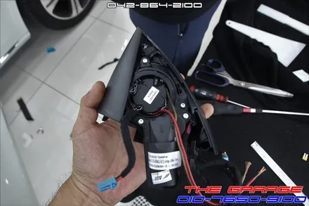 W213 벤츠 E클래스 송풍구LED 부메스터전동트위터 작업기 / 대전 유성, 세종, 논산