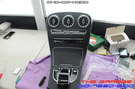 W205 벤츠C클래스 송풍구 엠비언트 작업 후기 / 대전 유성, 세종, 논산