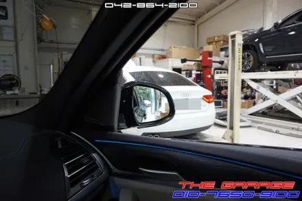 BMW IX3 사각지대 광각미러 옵틱글래스 작업으로 안전운전하세요 / 대전 유성, 세종, 논산