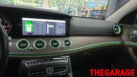 벤츠 W213 E클래스 송풍구엠비언트 시공 / 대전 유성 화암동