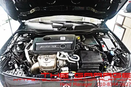대전엔진오일 대전세종엔진오일 대전미션오일 대전디퍼런셜오일 - 벤츠CLA 45amg 엔진오일 합성유 모튤 300V적용 인스톨 / 대전 유성 화암동