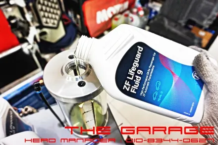벤츠 W205 C클레스 벤츠9단미션 미션오일 ZF9단 전용 오일 작업 / 대전 유성, 세종, 논산