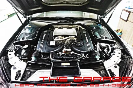 W205 벤츠 C63AMG 엔진오일 합성유 모튤 300V 적용 인스톨 / 대전 유성, 세종, 논산