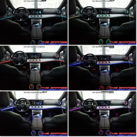 W213 벤츠E클래스 국산부메스터전동트위터 송풍구엠비언트 작업 / 대전 유성, 세종, 논산