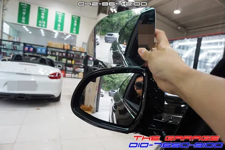 BMW IX3 사각지대 광각미러 옵틱글래스 작업으로 안전운전하세요 / 대전 유성, 세종, 논산