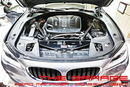 BMW 7시리즈 엔진오일 합성유 루프로맥스 하이페리온 적용 작업 / 대전 유성, 세종, 논산