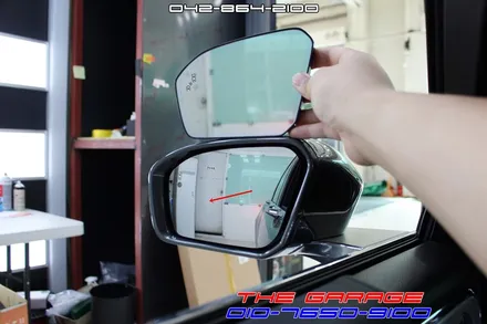 자동차 안전운전 필수품 링컨 컨티넨탈 옵틱글래스 광각미러 작업 / 대전 유성, 세종, 논산