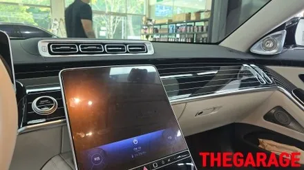 벤츠 W223 S클래스 S450d 피아노트림 시공 / 대전 유성 화암동