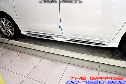 대전세종시언더코팅 올뉴카니발 LED사이드스텝  뷔르트언더코팅 인스톨<더게러지> THE GARAGE / 대전 유성 화암동