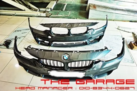 < BMW 3시리즈 > F30 M3바디킷 사고 보험수리 작업 인스톨 / 대전 유성, 세종, 논산