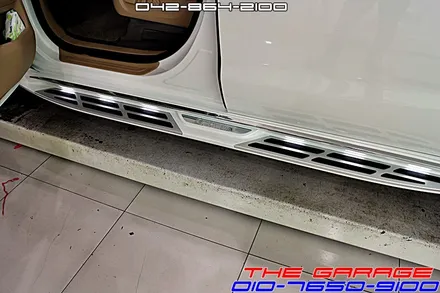 대전세종시언더코팅 올뉴카니발 LED사이드스텝  뷔르트언더코팅 인스톨<더게러지> THE GARAGE / 대전 유성 화암동