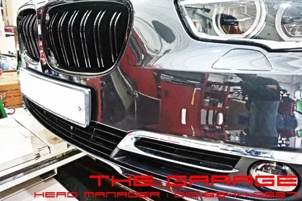 BMW 5GT 프론트 범퍼 사고로인한 보험수리 작업 인스톨 / 대전 유성, 세종, 논산