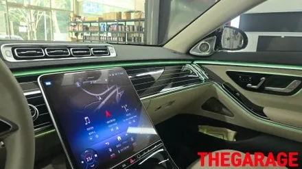 벤츠 W223 S클래스 S450d 피아노트림 시공 / 대전 유성 화암동