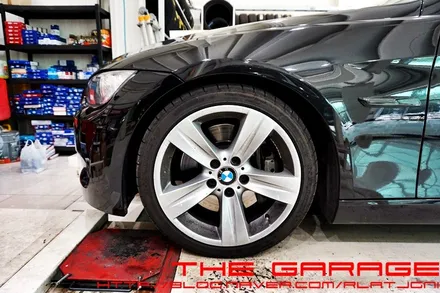 대전세종시승차감개선 대전다운스프링 대전일체형쇼바 대전하체정비 - < 더 게러지 > BMW 3시리즈 승차감개선 쇽업 쇼바 교환작업 인스톨 / 대전 유성 화암동