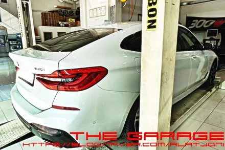 대전세종미쉐린타이어 대전피렐리타이어 대전스노우타이어 대전얼라이먼트 - BMW 6시리즈 금호 WP71 고속발란스 적용 인스톨 / 대전 유성 화암동