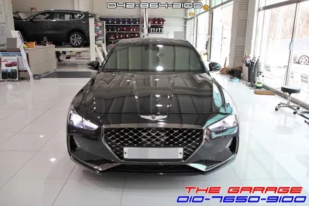 제네시스G70 블랙박스보조배터리 에코파워팩20C 장착기 / 대전 유성 화암동