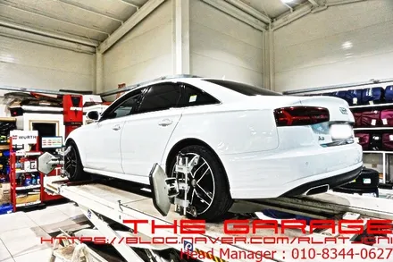 대전세종얼라이먼트 대전벤츠얼라이먼트 대전bmw얼라이먼트 - 아우디A6 3d얼라이먼트 조정작업 인스톨 / 대전 유성 화암동