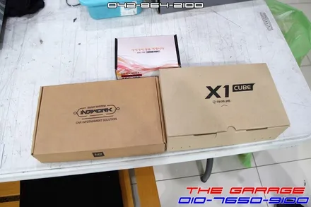 아우디 S7 아이나비큐브 네비매립 작업후기 / 대전 유성 화암동
