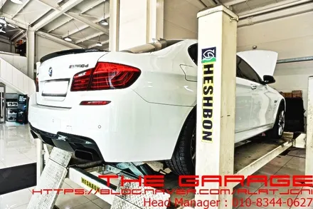 대전브레이크튜닝 대전브레이크 대전스톨츠 대전브렘보 대전4p 대전6p - bmw 5시리즈  F10 M550d 브렘보 6p 장착작업 인스톨 / 대전 유성, 세종, 논산