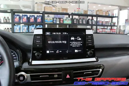 셀토스 순정8인치 파인드라이브 BF700G 네비매립 작업 후기 / 대전 유성, 세종, 논산