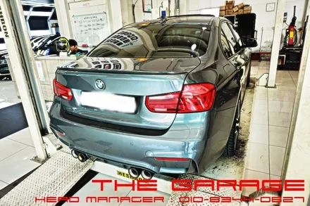 < BMW 3시리즈 > F30 M3바디킷 사고 보험수리 작업 인스톨 / 대전 유성, 세종, 논산