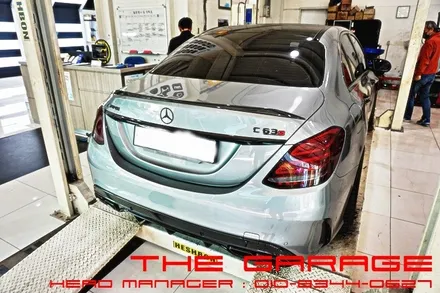 W205 벤츠 C63AMG 엔진오일 합성유 모튤 300V 적용 인스톨 / 대전 유성, 세종, 논산