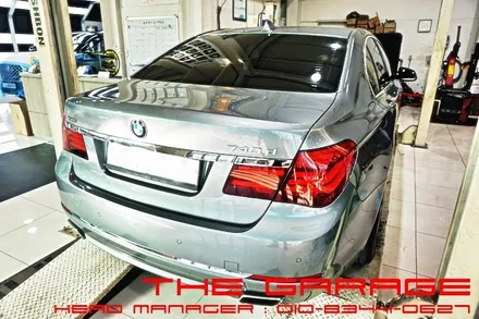BMW 7시리즈 엔진오일 합성유 루프로맥스 하이페리온 적용 작업 / 대전 유성, 세종, 논산