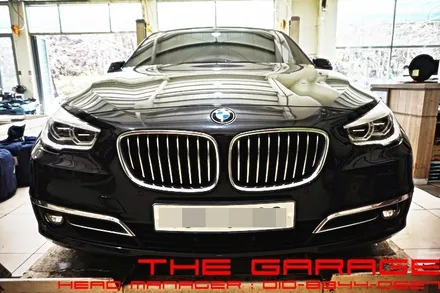 BMW 5GT 보험사고수리 프론트 범퍼 M패키지 바디킷 장착 인스톨 / 대전 유성, 세종, 논산